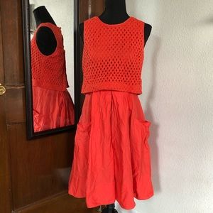 Eliza J Popover Midi Dress
